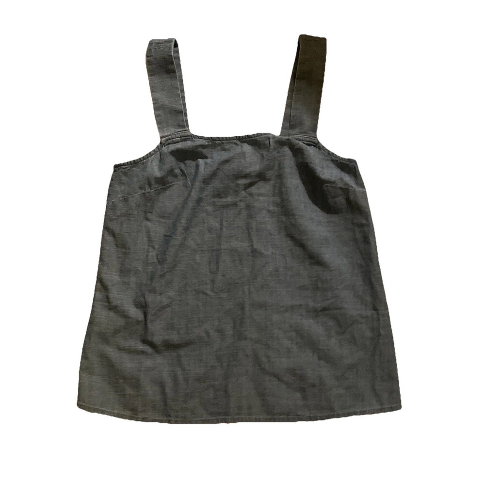 NEW J. Crew Chambray Blue Top Casual Women Sleeveless XXS